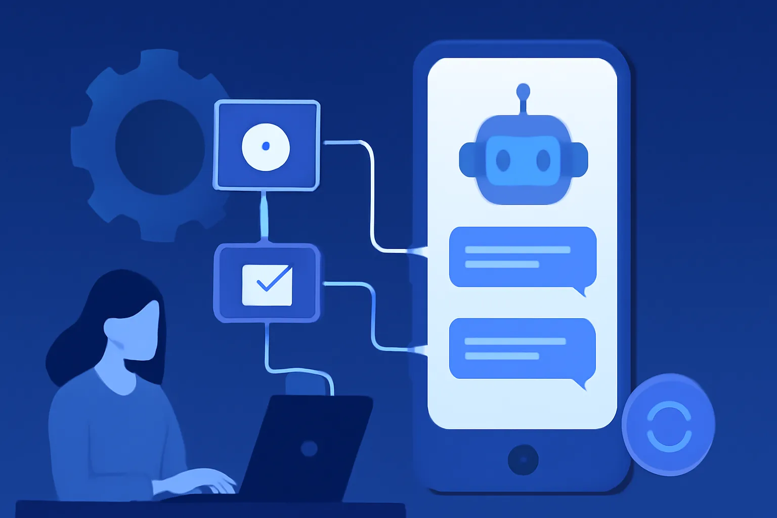 Automação sem código: como o Chatflow tira o peso repetitivo do seu atendimento